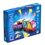 Geomag magnetische tiles Auto’s – magnetische bouwset met wielen