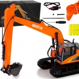 Rupsgraafmachine op afstandsbediening 1:14 met metalen bak HUINA