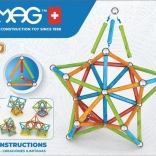 Geomag Supercolor magnetische bouwset 93 delen van gerecycled plastic