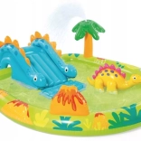 Opblaasbaar dinosaurus-speelcentrum