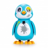 interactieve reddingspinguïn blauw – knuffel met lichtjes, geluiden en emoties