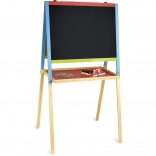 Houten multi-activiteitentafel 56 × 43 cm met accessoires