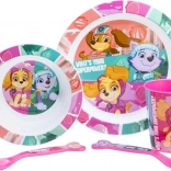 Kinder eetset 5-in-1 PAW PATROL roze