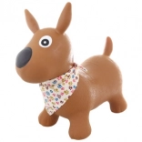 Springdier Hondje met sjaaltje