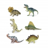 Set dinosaurussen 6 soorten 20–23 cm - 1 stuk