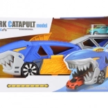 Haai – lanceerbare racebaan met twee autootjes