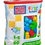 Mega Bloks First Builders grote zak met blokken (60 stuks)