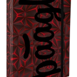 Baagl map voor schoolschriftjes A4 Jumbo Red Polygon