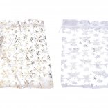 Cadeauzakje Organza met Vlokken 25x35 cm Kerst