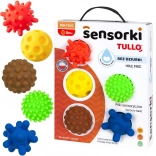Tullo gekleurde sensorische balletjes voor kinderen 5 stuks