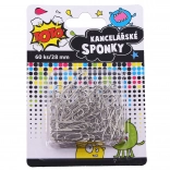 Gekleurde kantoorclips 28 mm