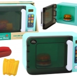 Kinder magnetron met accessoires, turquoise