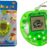 Elektronisch spel TAMAGOTCHI groen met korte ketting