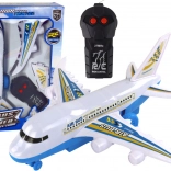 Op afstand bestuurbaar vliegtuig voor kinderen met LED-verlichting