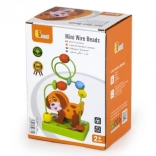 Houten doolhof met hondje