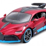 Verzamelmodel BUGATTI Divo 1:24 rood