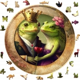 Houten puzzel Liefde en Kikkers 505 stukjes