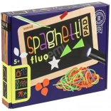 Creatieve set Spaghetti Fluo – fluorescerende koorden en lichttablet