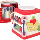 Interactieve educatieve kubus voor baby’s met melodieën en lichtjes Vlinder