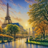 Puzzel Parijse elegantie 500 stukjes