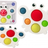 Siliconen sensorimotorisch speelgoed Krab Pop It