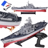 RC slagschip LHD-881 op schaal 1:390
