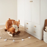 Bieco schommelend hertje met veiligheidszitje