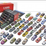 Mega set autootjes met garage