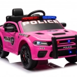 Elektrische politieauto voor kinderen DODGE Charger – roze