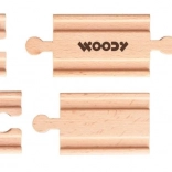 Spoortrajecten en stootblokken – set van 6 stuks