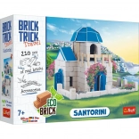 Bouwset van bakstenen BRICK TRICK Travel Santorini, 210+ onderdelen