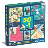 Set klassieke bordspellen 50-in-1 CLEMENTONI