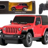 Op afstand bestuurbare auto Jeep Wrangler Rubicon rood