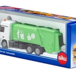 Vuilniswagen met afvalcontainer