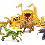 Primal Clash! Set van strijdende dinosauriërs 17 cm