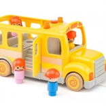 Vrolijke schoolbus met lichten en geluiden Woody