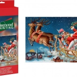 Diamantschilderen Kerstman 30x40cm