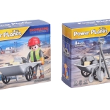 Figuurtje Bouwvakker met Kruiwagen