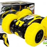 amfibische dubbelzijdige RC-stuntauto 1:24 geel