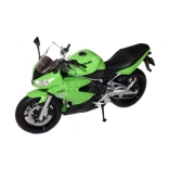 Model motorfiets Kawasaki Ninja 650R 1:10 groen