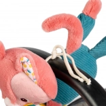 Hangende pluchen speelgoedkat Jeanne Lilliputiens