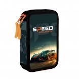 OXYBAG tweelaagse schooletui Auto