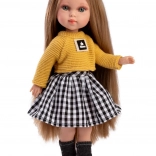 Realistische pop Penelope met heel vinyl lichaam 34 cm