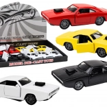 Aangedreven auto 1:32 Licht Geluid Metaal Wit Rood Zwart Geel