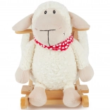 bieco schommelend schaap met veiligheidstoel