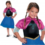 Kinderkostuum Disney Frozen Anna voor meisjes 109–123 cm (5–6 jaar)
