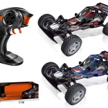 Auto op afstandsbediening met LED-verlichting en 7,4V batterij