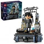 LEGO Wednesday Addams – verzamelfiguur met poort van de Nevermore Academie