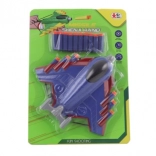 Vliegtuig met foamkogels