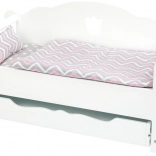 Wit houten poppenbed Small Foot